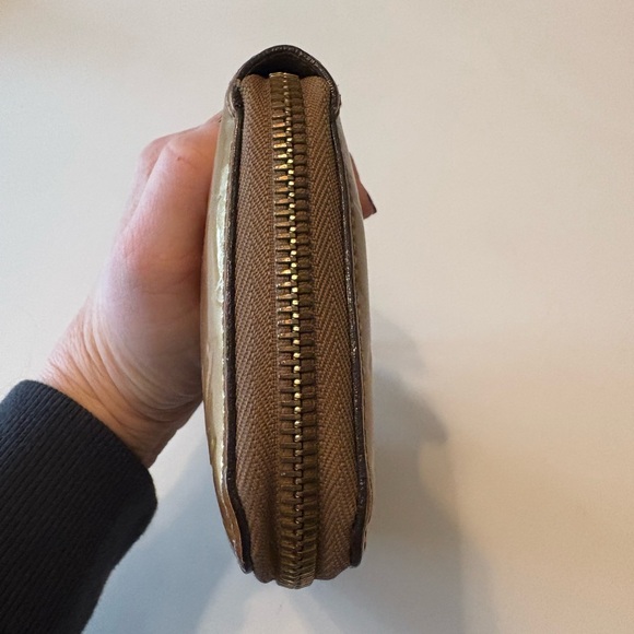 Louis Vuitton Monogram Gold Vernis Long Zippy Wallet COA included‎ - Picture 9 of 16